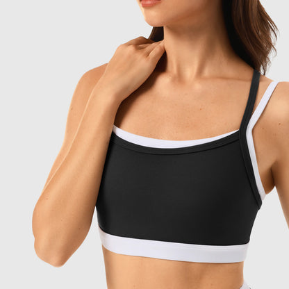 Women 2 Piece Seamless Workout Outfit, Padded Sports Bra + High Waist Yoga Leggings Gym Tracksuit Set